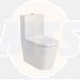 Roca Inspira Round Soft-Close Toilet Seat and Cover with fittings A80152200B