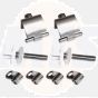 Roca Laura Chrome Toilet Seat Hinges AI0005500R