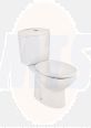 Roca Laura close-coupled WC with horizontal outlet A342396000