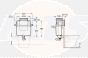 ROCA Low height concealed cistern A890121200