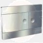 Roca Operating panel for 820 concealed cistern - chrome finish Z890820FP0