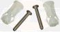 Roca Plastic Toilety Seat Fittings for Toilet Seat Hinges Well Nut Style for Roca AI0002400R