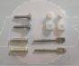 Roca Spares Floor fixing kit for WC pan and bidet horizontal AV0007600R