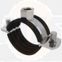 Rubber Lined Pipe Clamps-Rubber Lined-33-37mm rubber lined 19300044