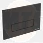 Armitage Shanks S0857A6 Oleas P2 Pnuematic Dual Flush Plate Black