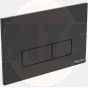 Armitage Shanks S0857A6 Oleas P2 Pnuematic Dual Flush Plate Black