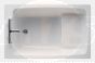 A/Shks S125401 Showertub Plain Bath 1200 Wht