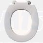 Armitage Shanks Ideal Standard White Contour 21 Toilet Seat ‎S406601 with Retaining Buffers