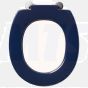 Armitage Shanks Contour 21 standard toilet seat with retaining buffers - no cover - top fixing hinges  S406636  /  5017830382621