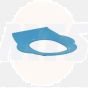 A/Shks S454236 Contour 21 305mm Seat Ring Blue
