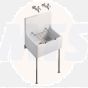 A/Shks S590001 Alder Sink 51x31cm + grating
