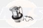 Armitage Shanks Slotted Basin Waste with Plastic Plug Chain and Stay - Chrome - S8800AA