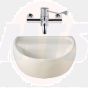 Twyford SA4150WH Sola Medical Basin 400 No Tap Hole