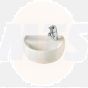 Twyford.SA4155WH.Sola.Medical.Basin.400.1TH.RH...