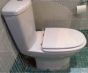 Sangra Boreal Replacement Toilet Seat & Cover Not Original but fits perfectly Colour white