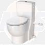 Saniflo Saniflush toilet with build in macerator 1089 Bathroomsuites