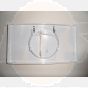 SANIT PUSH PLATE S701 ALPINE WHITE 16.701.01.0000 / 03126010000 Dimension  W/H: 295/145 mm