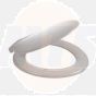 Celmac SCA11WH Calypso Toilet Seat and Cover White