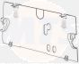 Schwab Flush Plate Protective cover / Back plate 239337 / 3838912032515