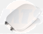 GALA G5157001 UNIVERSAL Cushioned WC Seat White Seat White Seat and lid for the UNIVERSAL model toilet by Gala with soft close. White. This seat is only suitable for the UNIVERSAL model by the GALA brand. Includes fixing kit.