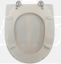 Simas Luna Toilet Seat & Cover Polyester Resin S417P01/E - White- NOT ORIGINAL