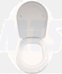 Pozzi Ginori YDRA Standard Toilet Seat And Cover With Standard Hinge 33762000-White
