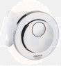 Grohe 39056 Round Dual Flush Push Button 39056000