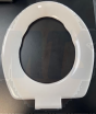 Twyford Avalon White Toilet Seat Ring Only *Slight Chip's* *Non Returnable* - AV7881WH *Please Check Photo's Before Purchasing*