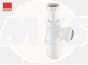 McAlpine Slimline Bottle Trap 32mm 38257 - Efficient Plumbing Solution