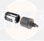 Schell 007020699 QUICK adapter plug-in technology With socket for plug element at 30° pitch. Outer diameter suitable for accommodating the push rosette. Low stress corrosion cracking due to galvanised surface and stress-free plug connection
