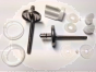 HARO C0202Y 404146 Toilet Seat Hinges