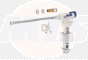 Geberit type 380 float valve with installation kit and hose | Ref: 240.785.00.5 | For old concealed cisterns 10.700