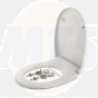 Bemis Click & Clean Classic Soft Close Quick Release Toilet Seat & Cover White 2320CNCTF000