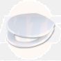 Wirquin Celmac EMERALD - Toilet seat and Cover Top Fix hinges SEM18WH white 5017134116212