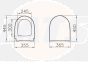 Vitra BELLA sento TOILET SEAT 86-003-001