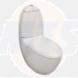 Serel Orca Toilet Seat and cover White 2007400002
