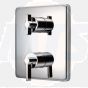 Shower valve faceplate and handles pack for use with the TT built in thermostatic shower mixer A3969NU. 212mm high. 170mm wide. 5 year manufacturer's guarantee.