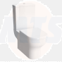 Vitra Tank D-Light side inlet/supply White - VITRA 5916B003-1253 CISTERN LID ONLY