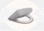 Roca Khroma cushioned soft close seat silver grey A801652F1T