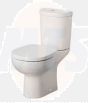 Sottini New Oracle Santorini toilet seat and cover - normal close E807701 Code Under Cistern Lid M678