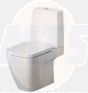 Ideal Standard Sottini Celano Standard Close WC Seat And Cover With Stainless Steel J453901