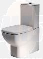 Sottini Delineo Toilet Seat T628601 Slow Close supplied with Hinges T6286