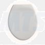 Twyford Option Bravo Standard Close Plastic Hinge Toilet Seat & Cover White ST2810WH