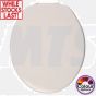 Wirquin.20.-.TOILET.SEATS.WHITE.TAMAR/STYLE.S&C.DPP.HINGES.**