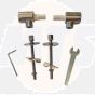 Ideal Standard T2105BJ  Small Soft Close Hinge Set 