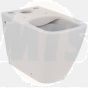 Ideal Standard  Ideal Standard i.life S compact close coupled back to wall wc bowl with horizontal outlet and rimls+ technology  T459701