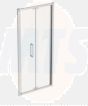 Ideal Standard  IS i.life 1000 Infold Door  with Idealclean clear glass - bright silver finish  T4929EO