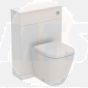 Ideal Standard  Ideal Standard i.life A 60cm wc unit with adjustable cistern for 6/4 or 4/2.6 litre flush, carbon grey matt  T5215NV