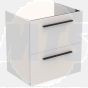Ideal Standard  Ideal Standard i.life A 60cm wall hung vanity unit with 2 drawers (separate handles required), matt white  T5255DU