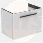 Ideal Standard  Ideal Standard i.life S 60cm compact wall hung vanity unit with 1 drawer (separate handle required), matt white  T5292DU